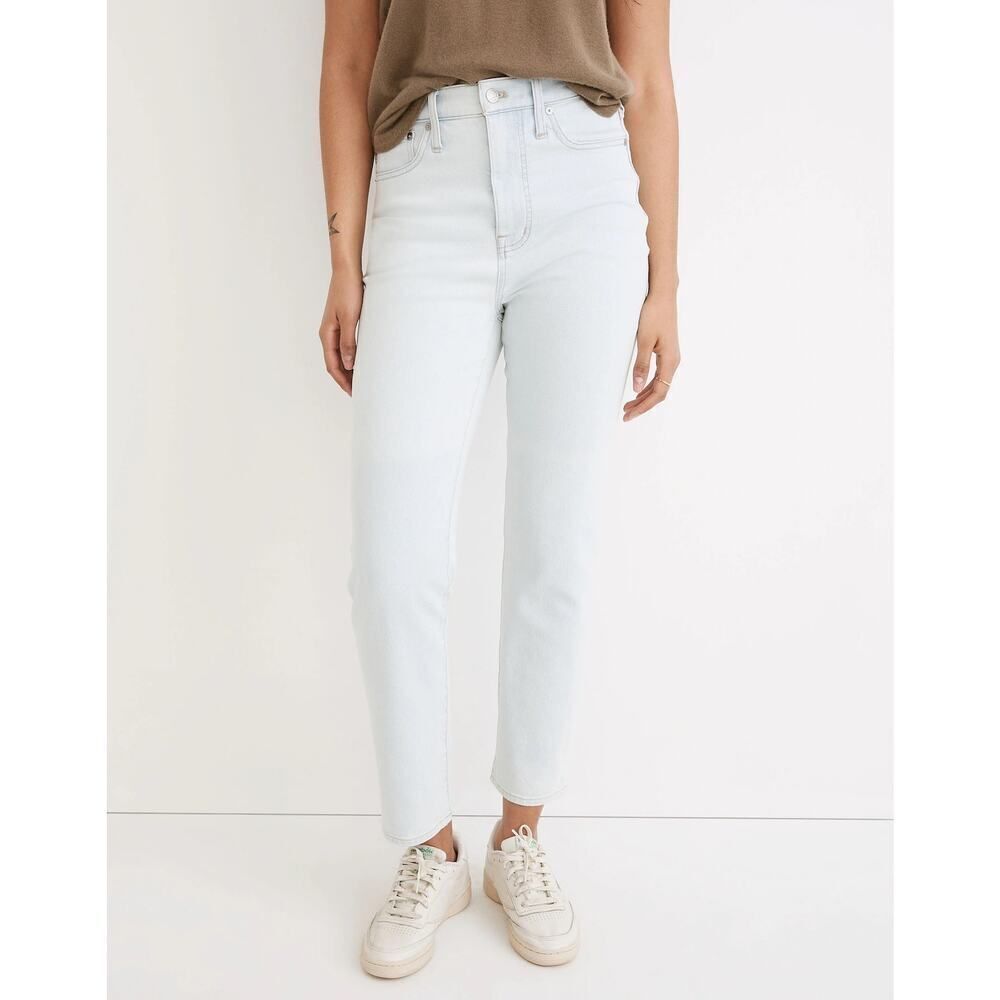Madewell The Mom Jean in Bloomfield Wash Blue - Size: 28 - Picture 1 of 10